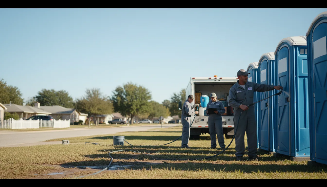 Long-Term Portable Toilet Rental in Eldridge, IA near me